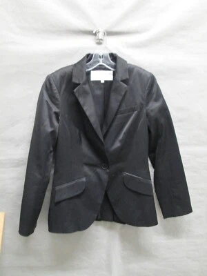 Trina  Turk Blazer Womens 6 Black Designer Jacket Pockets Ladies Business - Изображение 1 из 4