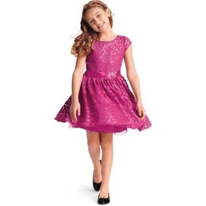 American Girl 2016 Merry Magenta Dress for Girls Holiday Christmas Size 12 NWT - Picture 1 of 2