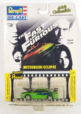 Revell Fast & Furious Mitsubishi Eclipse green Issue #100 - Image 1 of 2