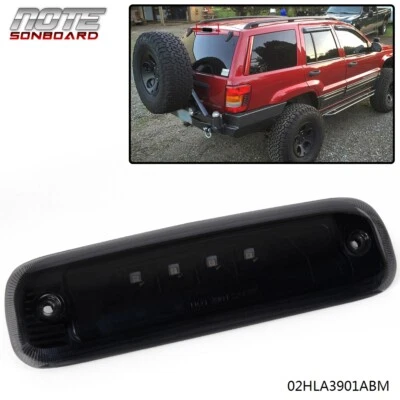 Fit For 97-01 Jeep Cherokee LED Third 3rd Tail Brake Light Rear Stop Lamp Foto 1 de 4