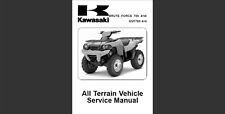 2008 Kawasaki BRUTE FORCE 750 4x4i and KVF 750 4x4 ATV  workshop manual Reprint
