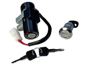 KIT SERRATURE BLOCCHETTO QUADRO AVVIAMENTO CON CHIAVI PER HONDA SFX 50 1996 - Imagen 1 de 8