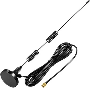 Antena base magnética de radioaficionados de doble banda Bingfu VHF UHF para walkie talkie icom - Imagen 1 de 8