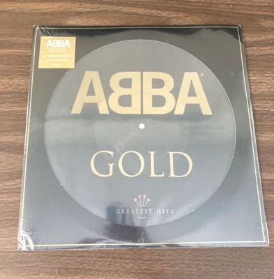 ABBA - Gold Greatest Hits 12” Picture Discs Double LP 2022 Czech Republic Import - Image 1 of 4