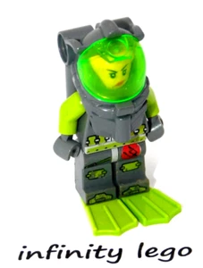 LEGO Samantha Rhodes Diver Minifigure Atlantis Gateway of the Squid (8061 8078) - Picture 1 of 3