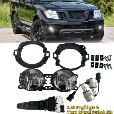 Kit de interruptor de señal de giro de faros antiniebla LED e para Nissan Frontier 2010-21 Foto 1 de 4