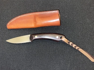 Vintage Rare Wayne Hendrix Skinner W/ Original Leather Sheath - Image 1 of 4