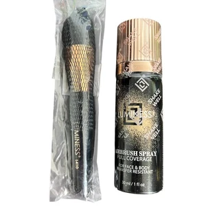 Luminess Airbrush Spray Full Coverage Face Body Light Medium 030 30ml L400 Brush - Picture 1 of 12