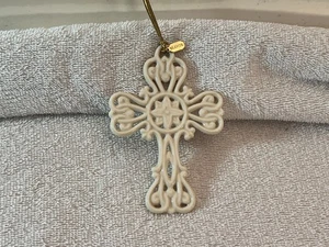 Christmas ornament Lenox 2013 Cross Snow Fantasies PO9537 - Picture 1 of 5