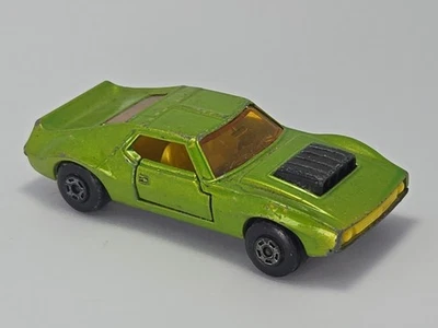 Matchbox AMX Javelin Green No 9 Superfast Lesney England Used Loose - Image 1 of 4