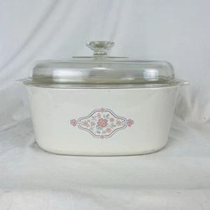 Vintage Corning Ware English Garden 5L Covered Casserole w/Lid A-5-B 1995-1998 - Picture 1 of 24