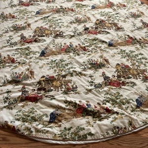 Kravet Couture GUINEVERE 82" gefütterte Tischdecke französisches Landhaus Kern - Bild 1 von 12