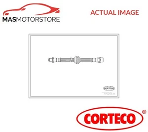 BRAKE HOSE LINE PIPE FRONT CORTECO 19026636 P NEW OE REPLACEMENT - Imagen 1 de 5