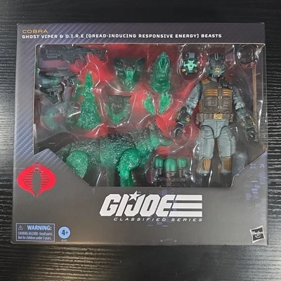 GI Joe Classified Series 6" 170 Cobra Ghost Viper DIRE Beasts 2-Pack Hasbro New - Image 1 of 4