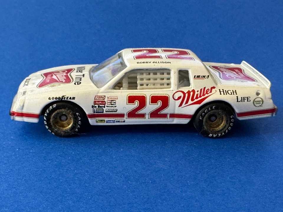 Bobby Allison #22 Winston Cup ACTION 1/64 Loose Miller High Life Beer Matchbox - Image 1 of 4