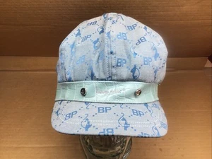 Bebé Phat Y2K Denim Azul Claro con Logo de Gato Azul Oscuro Sombrero de Newsboy - Imagen 1 de 10