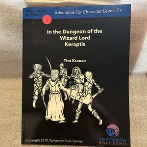 D&D 5E In the Dungeon of the Wizard Lord Keraptis By Tim Krause TRG 1-3 - Picture 1 of 14
