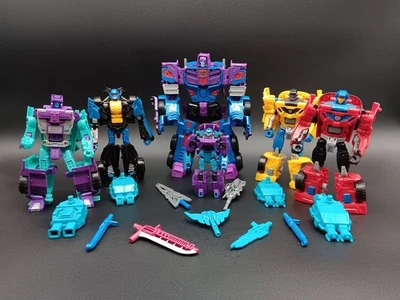Hasbro Transformers Combiner Wars G2 Menasor Stunticons Loose X2 - Image 1 of 4