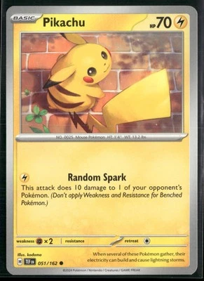 SV05: Temporal Forces #051/162 Pikachu - Image 1 of 2
