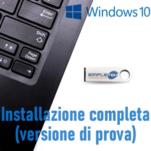 Clé Usb 64 Go Installation Windows 10 Home/Pro Démarrage Système Sans Li - Photo 1/4