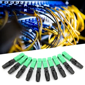 AKLOSIPY 50Pcs SC Fiber Optic Quick Connectors For Reliable - High Performance - Afbeelding 1 van 12