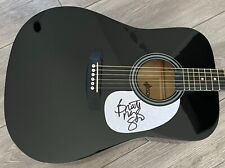 BRITTNEY SPENCER SIGNED AUTOGRAPH 41" FULL SIZE ACOUSTIC GUITAR w/PROOF