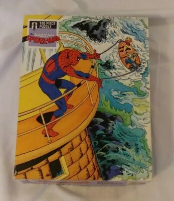 1988 удивительный Человек-паук головоломка 100 шт. винтажный - Изображение 1 из 4