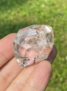 Herkimer Diamant wasserklar DT Quarz Kristall New York W Great Rider Xtl - Bild 1 von 5