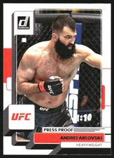 2023 Donruss UFC Press Proof Silver #186 Andrei Arlovski