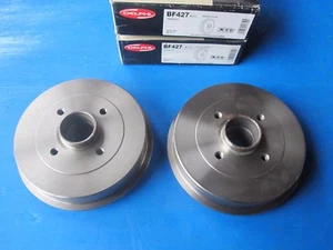 2 Tambours de freins arrière Delphi pour: Renault: Clio, Thalia, Twingo, Logan - Picture 1 of 1