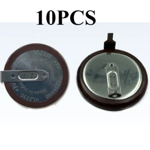 10pcs for Panasonic VL2330 3V Rechargeable battery for Land Rover Freelander 2 - Picture 1 of 6