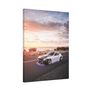 Nissan 370z High Resolution Museum Quality Vertical Canvas Print #037 - Picture 1 of 10