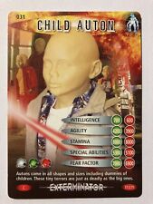 Doctor Who Battles In Time Card - Good Condition - 031 Child Auton
