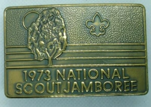BSA 1973 NATIONAL JAMBOREE BELT BUCKLE - Picture 1 of 2