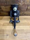 Vintage Spong & Co No 1 England Cast Iron Wall-Mounted/bench Coffee Grinder