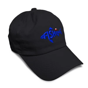 Soft Women Baseball Cap Fishing Sport Fish 1 Embroidery Hobbies Dad Hats for Men - Picture 1 of 55