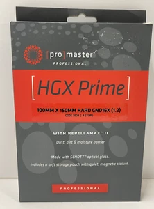 Promaster HGX Prime 100mm X 150mm HARD GND16X (1.2) Code 3804 4 Stops - Picture 1 of 6
