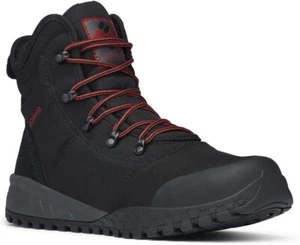 Columbia Fairbanks Omni-Heat WP Black Rusty Winter Boots Men's 11 - Picture 1 of 5