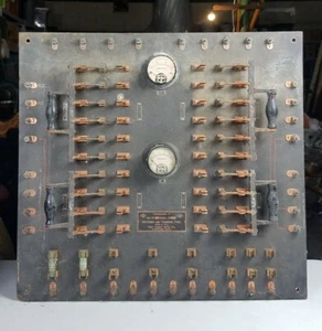 DIAMOND H Switching & Charging panel Hart MFG Missouri Mo Theater St. Joseph Joe - Picture 1 of 12