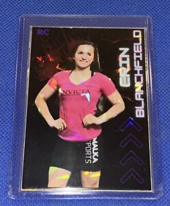 Erin Blanchfield UFC Custom Holographic Refractor Trading Card RC rookie