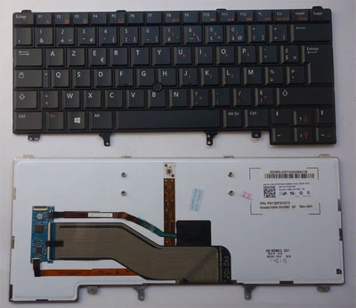 Clavier DELL Latitude E6320 E6420 XT3 XFR E6430 tastiera retrò