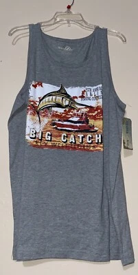 Trader Bay Graphic Tank Top Multicolor Men’s Size L - Image 1 of 2