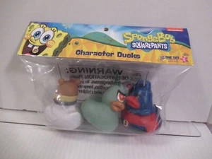 Juego de 3 Pantalones Cuadrados Bob Esponja JEEP Pato de Goma Nickelodeon Sandy Mr. Krabs - Imagen 1 de 2