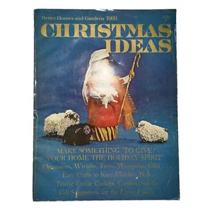 Vintage 1969 Better Homes & Gardens Magazine December Christmas Ideas Bonus - Picture 1 of 15