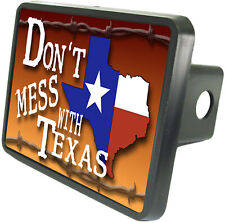 Texas Flag Patriotic Trailer Hitch Plug