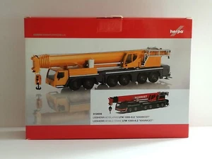 Liebherr LTM 1300-6.2 mobile crane “Mammoet”, red - 1:87 (Herpa item: 312639) - Picture 1 of 2