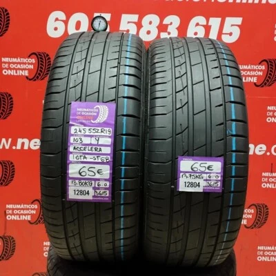 2x 245 55 ZR19 103Y Accelera IOTA-ST68 6.0/6.0mm Ref: 12804 - Bild 1 von 4