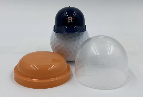Houston Astros Vtg 80’s Orig LAICH MLB Baseball Mini Gumball Helmet NOS Cover