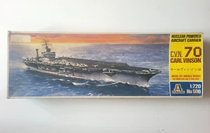 Italeri Nº: 506, C.V.N. Portaaviones Carl Vinson 70 propulsado nuclear -ar- - Imagen 1 de 2