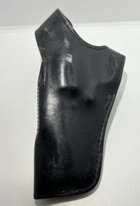 Police 7611 dutyman s&w k-l frame Plain Leather holster Left side - Picture 1 of 3